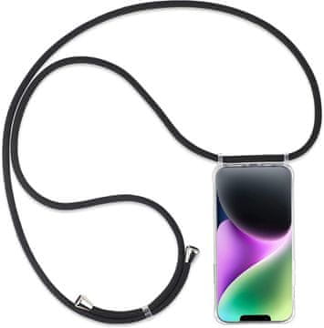Futrola za Apple iPhone XR 6.06" prozirna silikonska stražnja strana + traka za vezanje