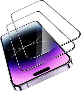 2X Kaljeno staklo za Apple iPhone 14 PRO 6.1" 9H Otporno na ogrebotine