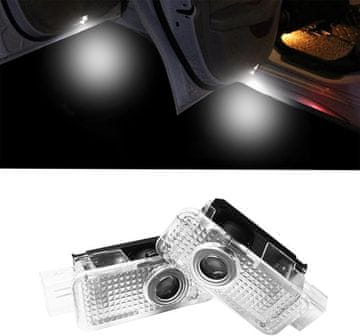 Projektor za vrata Audijev logo LED A1/3/4/5/6/7/8/R8/TT/Q7/Q5/Q3 2 kom.
