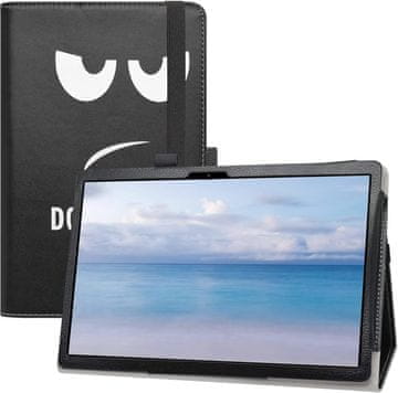 Futrola za tablet Alldocube iplay 20S, crna, zatvorena, s preklopom i natpisom minka