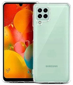 Prozirna maskica za Samsung Galaxy A22 + 2x staklo + 2x staklo za kameru