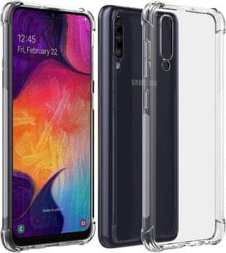 Futrola za Samsung Galaxy A70, prozirna silikonska stražnja strana, fleksibilna