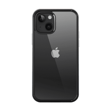 SUPCASE Futrola za Apple iPhone 13 6.1" s crnim okvirom, prozirna stražnja maska.