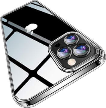 Futrola za Apple iPhone 12 PRO MAX, tvrda, čvrsta, prozirna, s poleđinom