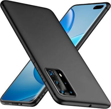 Silikonska maskica za Huawei P40 PRO, crna, ELS-NX9 ELS-N04