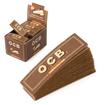 Filterki Tipsy OCB Virgin Brown 25szt