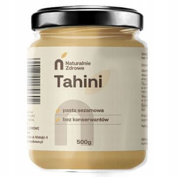 Tahini pasta Prirodno zdrava tahini pasta od sezama