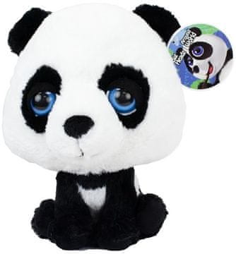 Plišana maskota panda medvjed velika glava 21 cm