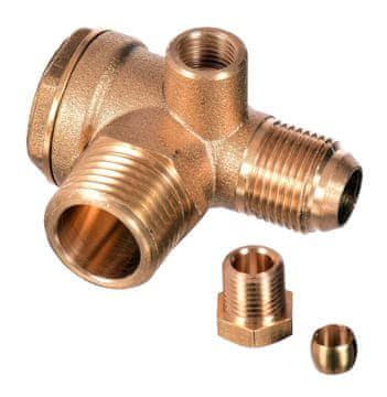 NEPOVRATNI VENTIL ZA KOMPRESOR 1/2Z X 3/8Z 20 BAR PNEUMATSKI