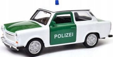 Welly TRABANT 601 Polizei POLICE model 24037GP metal 1:24