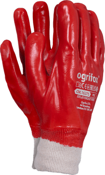 CHATEAU FREISTADT OX-PVC gumene radne rukavice s PVC premazom, 1 par