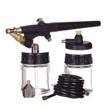 MODELIRANJE MLAZNICE ZA AIRBRUSH 0,8 MM 2 SPREMNIKA 22 ML ZA BOJANJE TIJELA
