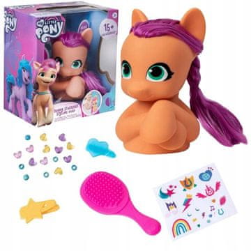 Hasbro MY LITTLE PONY SUNNY STARSCOUT GLAVA ZA NJEGU DODACI