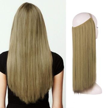 Sintetičke ekstenzije za kosu, ravna plava, balayage 45 cm