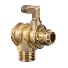 NEPOVRATNI VENTIL ZA KOMPRESOR 1/2" 3/4" S METALNIM OTVOROM ZA ODZRAČIVANJE