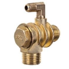 NEPOVRATNI VENTIL ZA KOMPRESOR 1/2" 3/4" S METALNIM OTVOROM ZA ODZRAČIVANJE