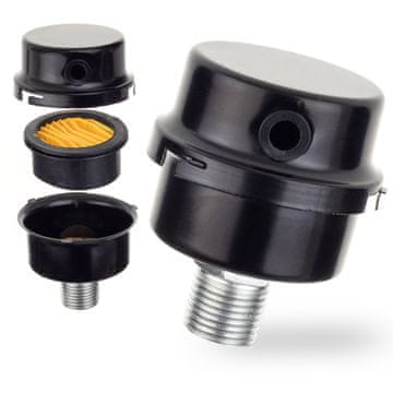 ULAZ ZRAČNOG FILTRA ZA KOMPRESOR 1/2" METALNO KUĆIŠTE