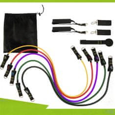 MG Fitness Bands ekspanderi za vježbanje 5ks