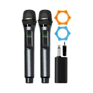 MG Stage bežični mikrofon 2ks, crni