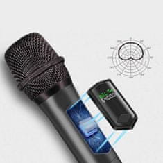 MG Stage bežični mikrofon 2ks, crni
