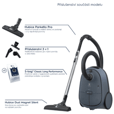 Electrolux 600 Clean EB61C2DBP, plavi, Usisavač 