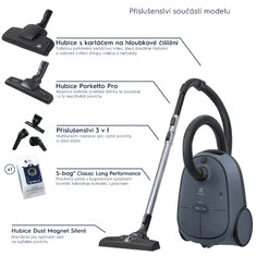 Electrolux 600 Clean EB61C4DB, plavi, Usisavač