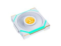 Lian Li UNI FAN SL bežični LCD ventilator, pakiranje od 3 komada + kontroler, bijeli (12SLLCD1W3W)