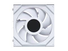 Lian Li UNI FAN SL bežični LCD ventilator, pakiranje od 3 komada + kontroler, bijeli (12SLLCD1W3W)
