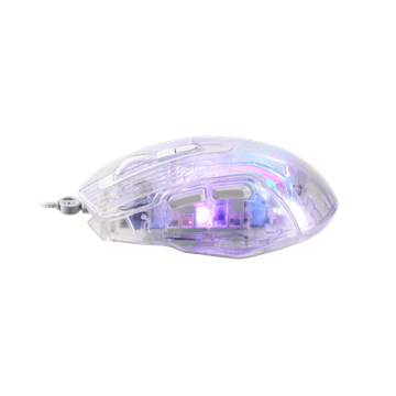 Marvo M413 PRISM 40 miš, RGB, 1200 do 7200 DPI, prozirni