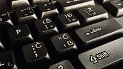 Marvo OFFICE WS005 COMBO bežični set tipkovnice i miša, SLO/HR raspored, 1600 DPI, crna