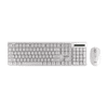 OFFICE WS005 COMBO bežični set tipkovnice i miša, SLO/HR raspored, 1600 DPI, bijela