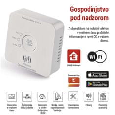 EMOS TCS0101W GoSmart detektor ugljičnog monoksida, WiFi (P56400S)