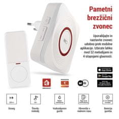 EMOS P5735WS GoSmart bežično zvono za utičnicu, WiFi