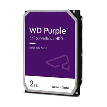 Western Digital Purple 2TB SATA 6Gb/s CE tvrdi disk, WD22PURZ