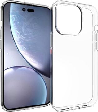 eSTUFF INFINITE VIENNA maskica za iPhone 14 Pro, prozirna. Materijal: 100% reciklirani TPU, ES67100039-BULK