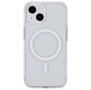 eSTUFF BERLIN Magnetna prozirna maskica za iPhone 15 Plus. Materijal: TPU i PC, ES67140026
