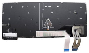 Lenovo CS24 FL TOP tipkovnica, crno-plava, pozadinsko osvjetljenje, ENG, 5N21M38124