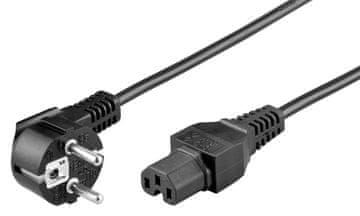 MicroConnect CEE 7/7 - C15 kabel za napajanje 1 m, PE01041