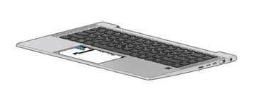 HP Tipkovnica za EliteBook 840 G7 s gornjim poklopcem, danska, 1", M07089-081
