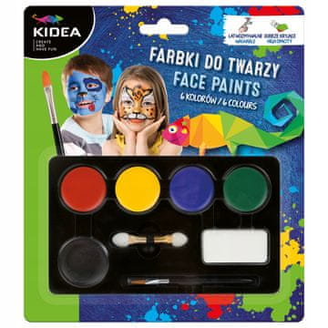 DE BOJE ZA LICE 6 BOJA KIDEA 8944