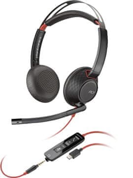 HP Blackwire C5220 USB-C slušalice + ugrađeni kabel, 805H3AA