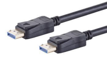 MicroConnect DisplayPort 2.0 kabel 8K 3 m crni, MC-DP-8K-300V2.0B