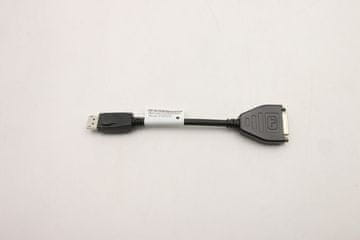 Lenovo DisplayPort na DVI adapter kabel, 5C10V06000