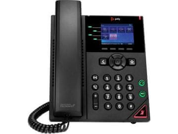 HP VVX 250 4-linijski IP telefon s PoE-om, 89B62AA#AC3