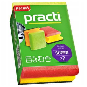 Practi spužve za suđe - boja 2 kom 135504