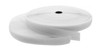 Bijeli čičak 10m x 10mm kod 47310, LVT-HL1010W