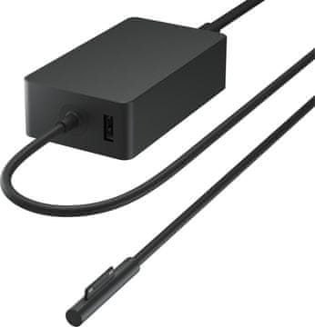 Microsoft ov adapter za napajanje od 65 W za Surface Pro/Book s EU kabelom, W8Y-00002