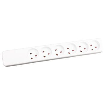 Plast K-IT produžni kabel sa 6 utičnica. Bijeli, Z66000108-PA01