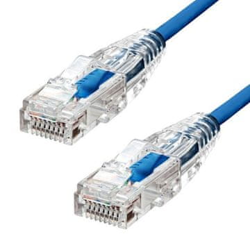 ProXtend Ultra Slim CAT6 U/UTP CU LSZH Ethernet kabel plavi 4m, S-6UTP-04BL