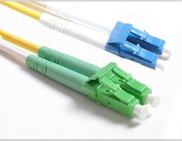 MicroConnect optički kabel - LC/UPC-LC/APC 3m OS2 Duplex LSZH žuti, FIB447003